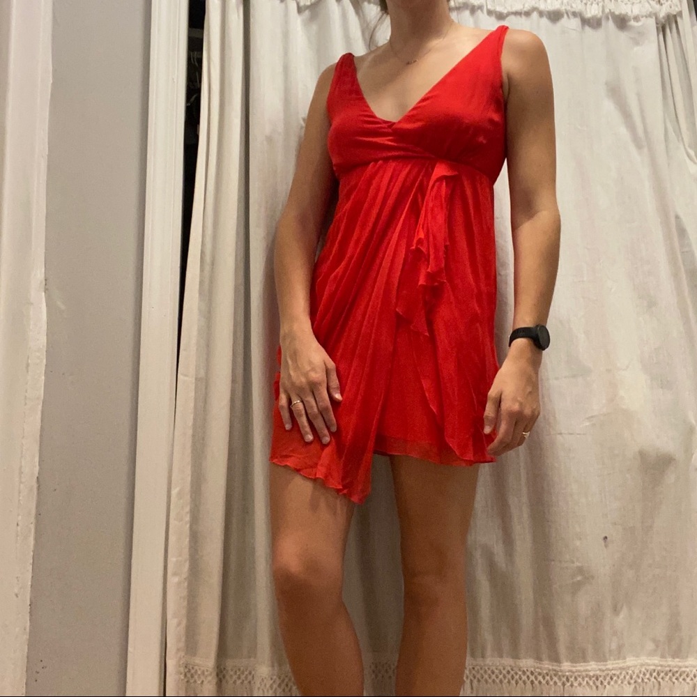 Drapey silk Alice + Olivia dress